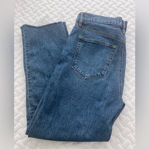 Size 28 - Loft Hugh Waist Straight Crop. Never Worn.